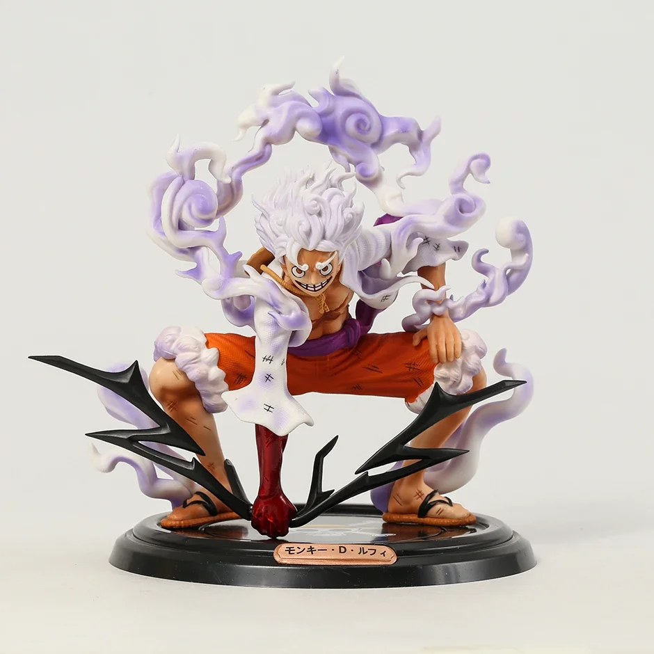 Monkey D. Luffy Gear 5 (Sun God Nika) - Statua Action Figure 20cm
