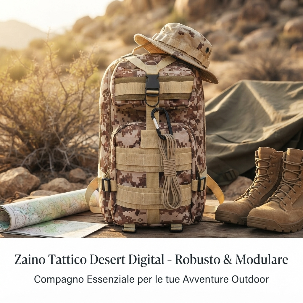Zaino Tattico 30L Multiuso