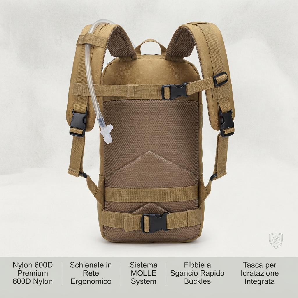 Zaino Tattico 30L Multiuso