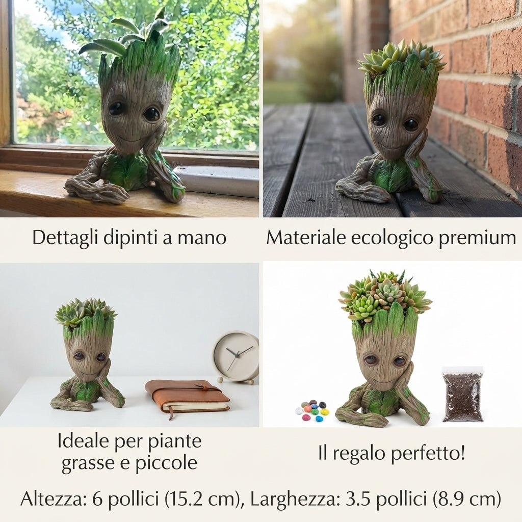 Vaso per Piante e Portapenne Baby Groot