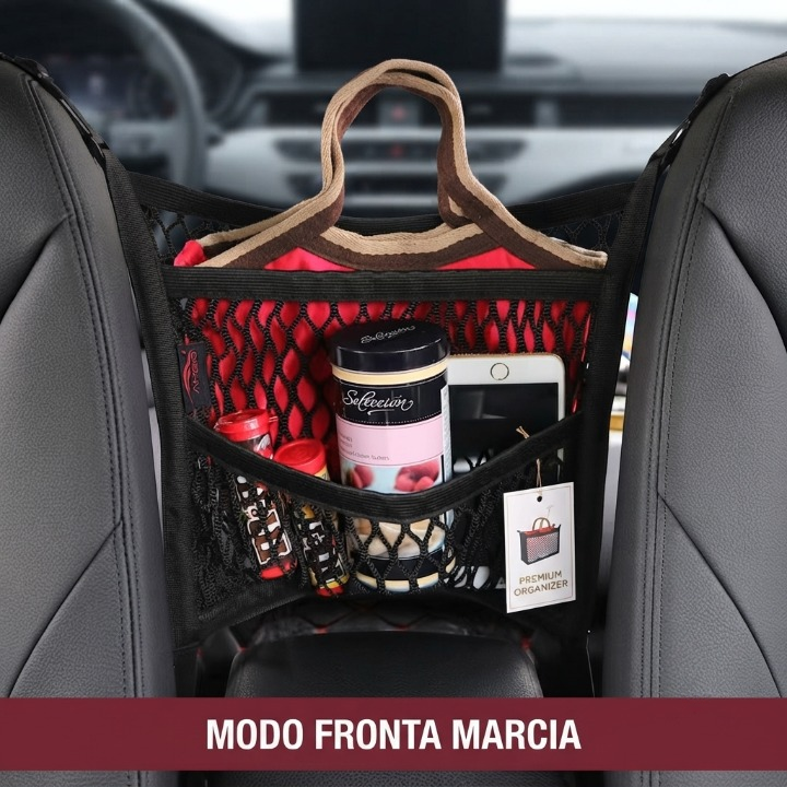 Rete Barriera/Organizzatore Auto per Cani e Bambini